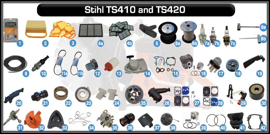 Metal Ignition Coil Module Engine Kit Replace For STIHL TS410 TS420 Repair Parts 